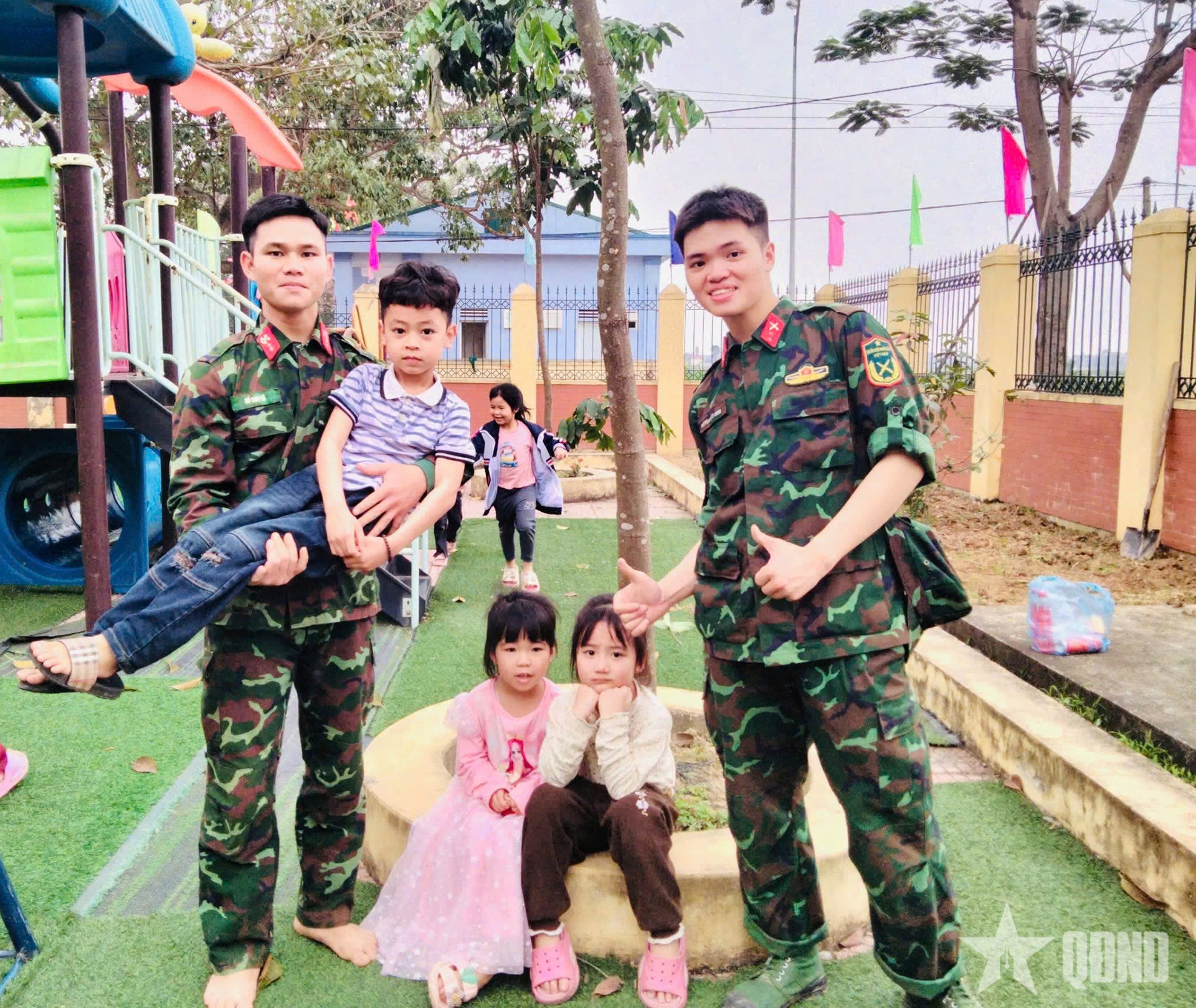 Công trình “Vườn hoa cho em” tại Vạn Thắng

